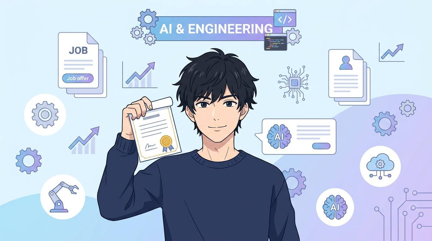 未経験からE資格でAIエンジニアへ転職！難易度と最短合格ロードマップ